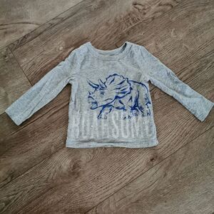 5/$10 Joe fresh dino long sleeve t-shirt 18-24 m